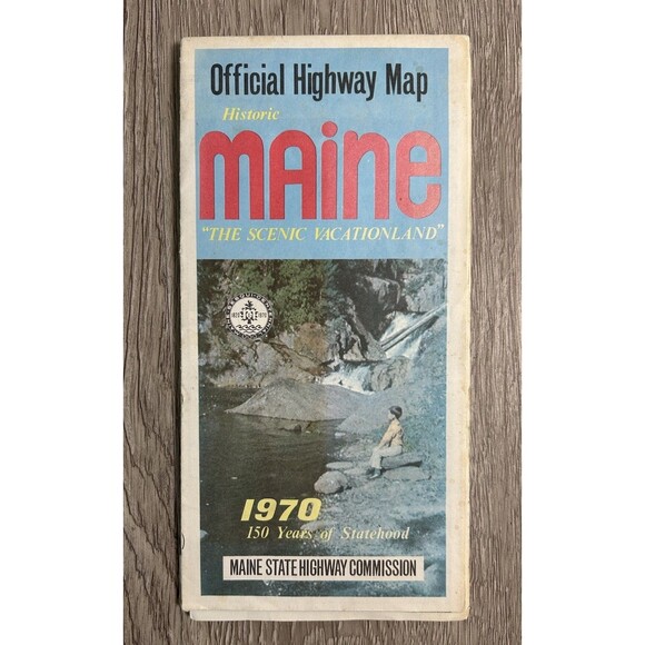 Lot Of 4 Vintage 1960s-70s  New England Road Maps Gulf Sunoco Midas Maine Boston - Picture 3 of 11